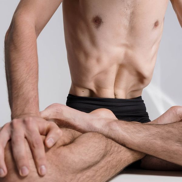 Person meditating peacefully, representing mental clarity and calmness.